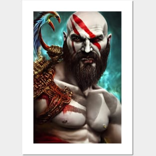 SURREAL KRATOS Posters and Art